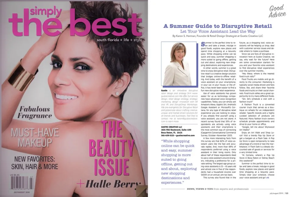 Simply the Best_July_Aug 2018, Cover and Article