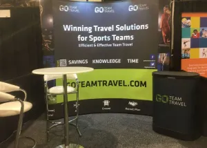 Pop Up Trade Show Booth by Gustie Creative