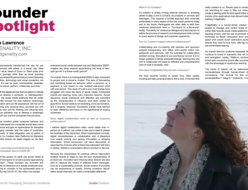 Collaboration, Co-Creation and the New Consumer