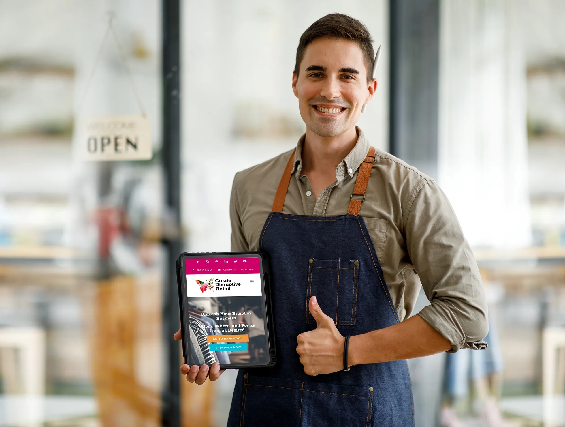 Create Disruptive Retail a brand of Gustie Creative