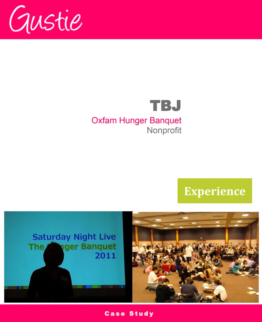 Case Study - Hunger Banquet