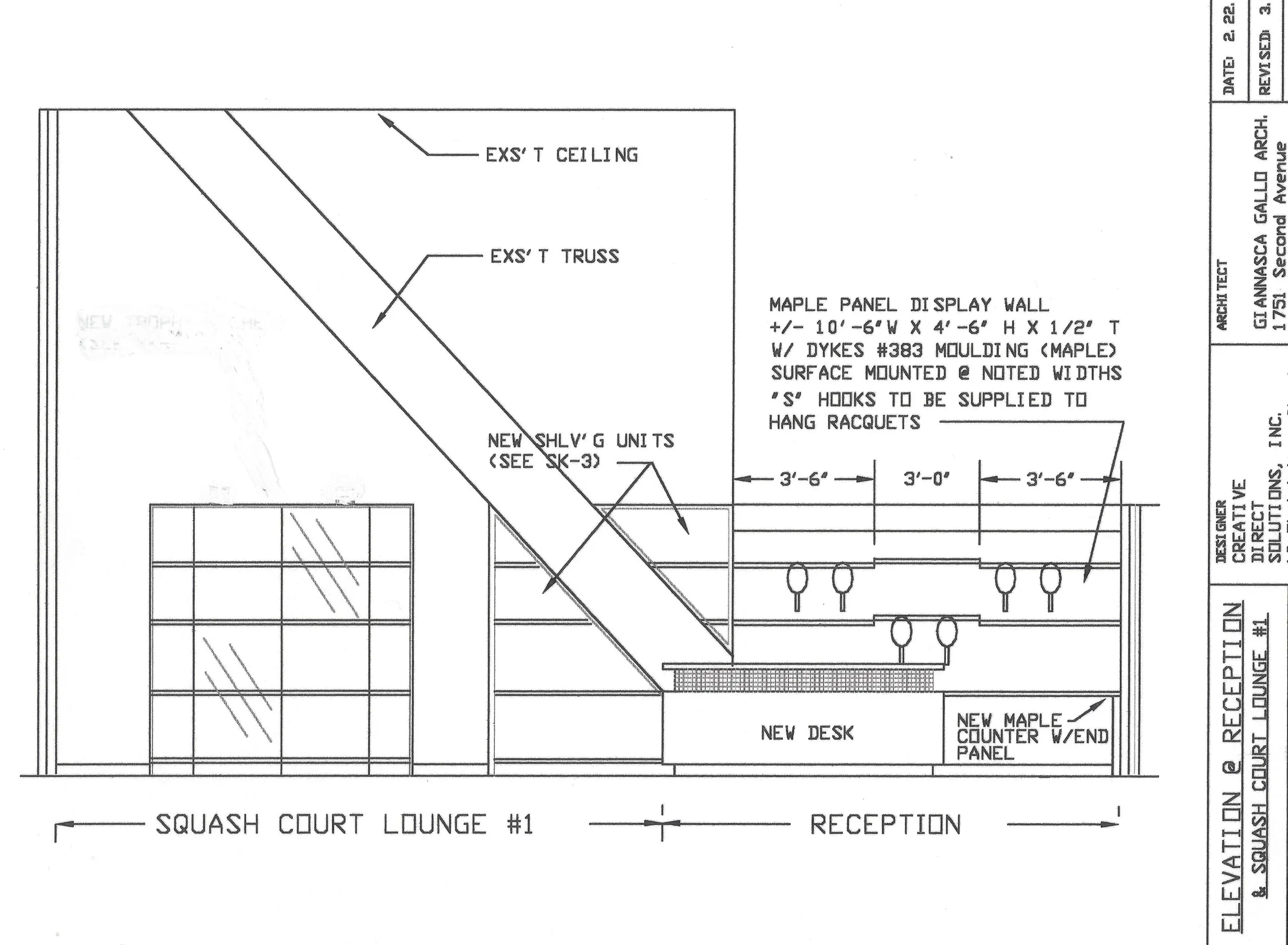 Elevation at Squash Pro