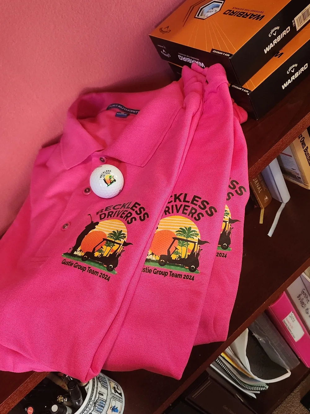 Gustie Group Shirt and Balls