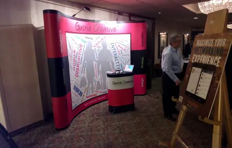 Gustie Creative Trade Show Booth