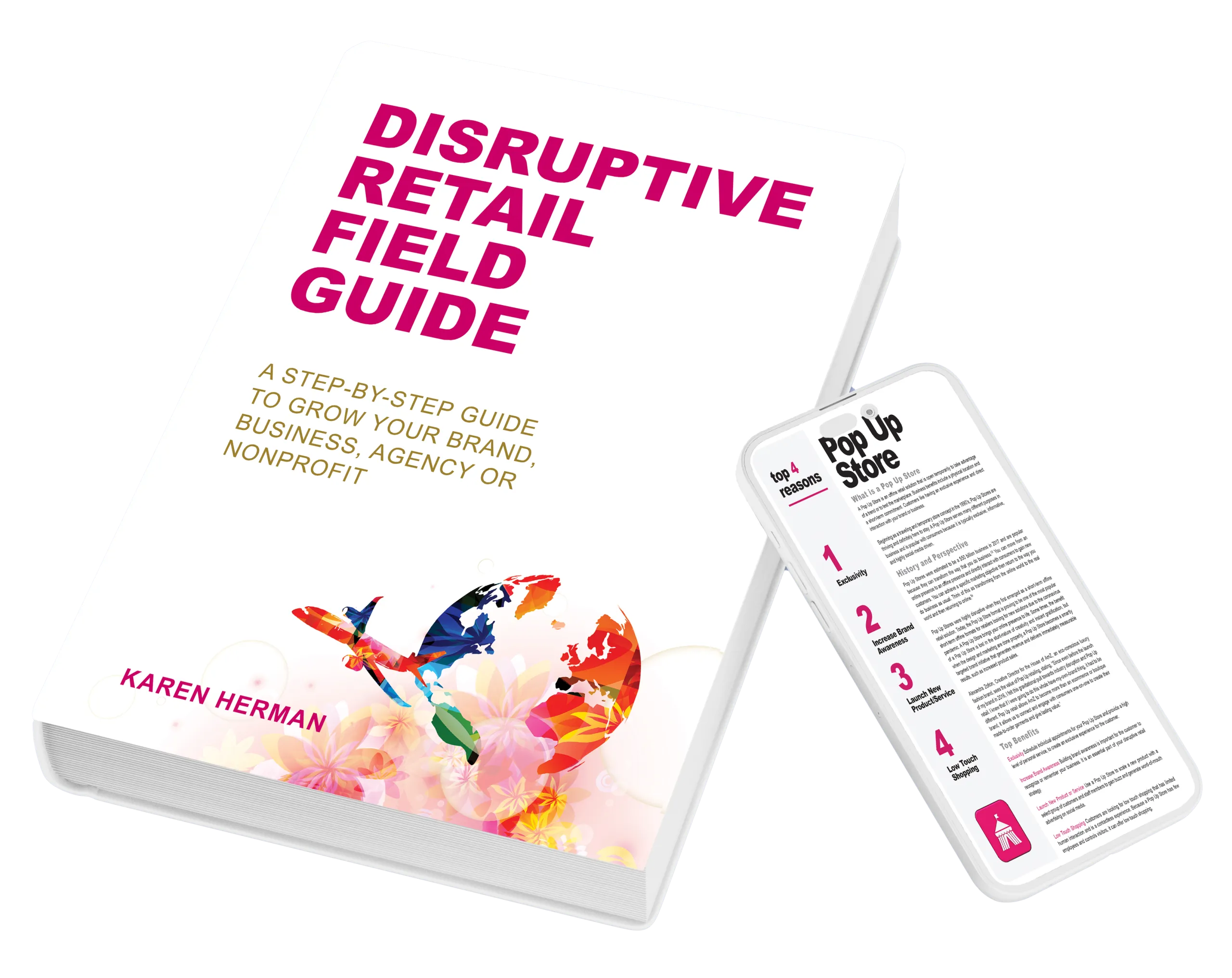 Disruptive Retail Field Guide Softcover and digital download by Karen Herman