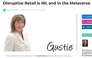 Disruptive Retail is IRL and in the Metaverse - Karen Herman, Gustie Creative
