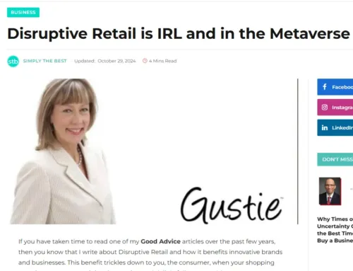 Disruptive Retail is IRL and in the Metaverse