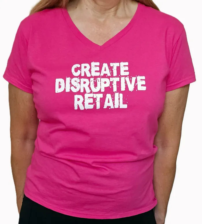 CDR V Neck T-shirt front